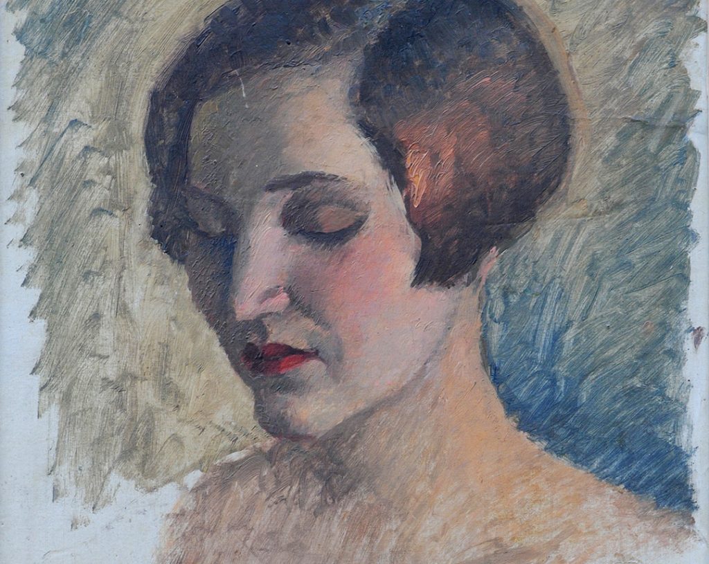 Veljko Stanojević, Poprsje mlade žene, 1926-1930.